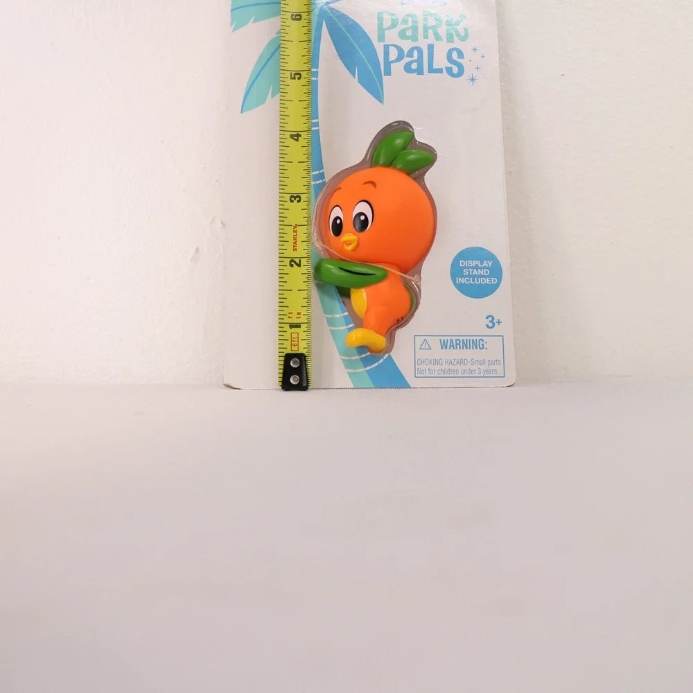 Disney Park Pals Orange Bird Collectible Clip-On Display Stand Figurine Toy NEW